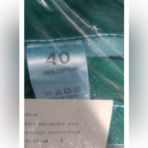 mnml V523 Green Contrast Stitch Denim Jeans Size 40 NEW - Picture 3 of 3